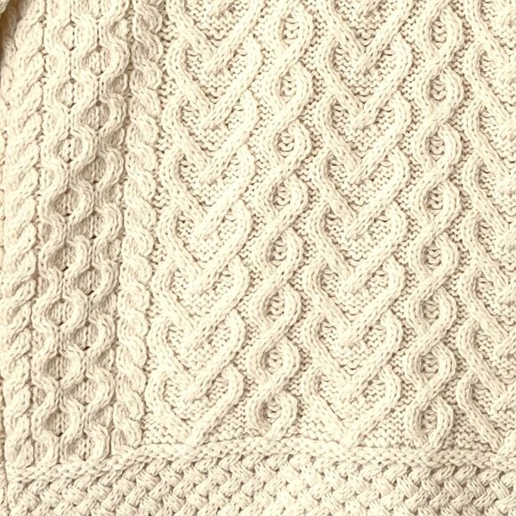 NEW Aran Mor 100% Irish Marino Wool Sweater, Size XL - Picture 6 of 16